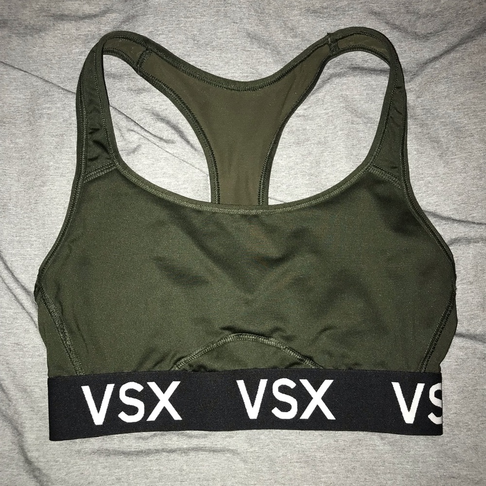 Victoria’s Secret Sport Dark Green Sports Bra